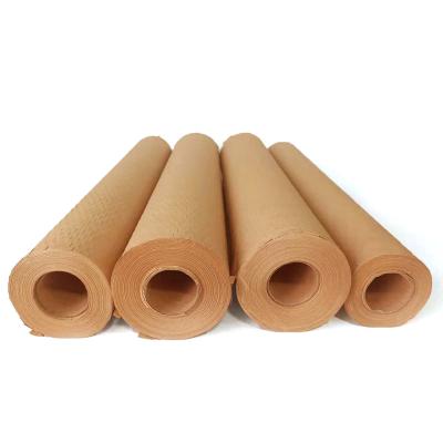 China 3D honeycomb structure honeycomb perforated kraft paper for packaging fragile items for sale