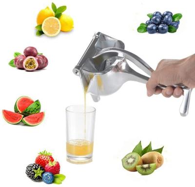 China Orange Fruit Juice Squeezer Hand Press Hand Press Large Stainless Steel Portable Multicolor Lime Lemon Squeezer for sale