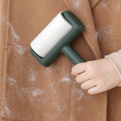 China Custom LOGO Manual Portable Clothing Sweater Fabric Fiber Remover Roller Clothing Fiber Remover Eco-friendly Brush for sale