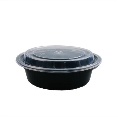 China American Green Disposable Fast Food Packaging PP Microwave Disposable Food Container With Lid for sale