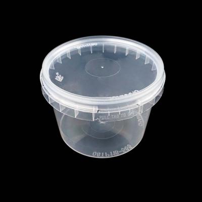 China 565ml high quality plastic disposable plastic take out package can be locked microwave soup cup for sale