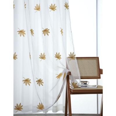 China Wholesale Single Blackout Sunshade Bay Window Screen Curtain Bathroom Window Curtain for sale