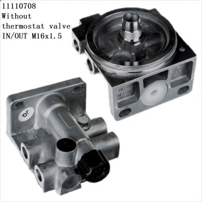 China Fuel Filter Housing 11110708 MD5790 For Volvo Truck Without Thermostat Valve Stanard for sale