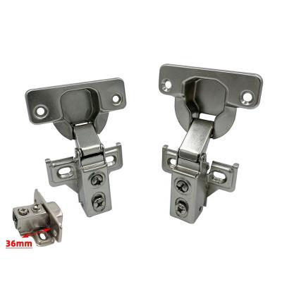 China Contemporary 40mm Short Cup Arm Hinge Soft End Hinges Inseparable Furniture Hardware for sale