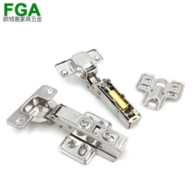 China 35mm Modern 304 Stainless Steel Clip On Soft Closing Hinge for sale