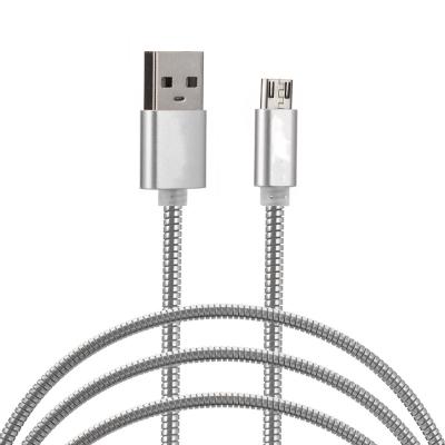 China MP3/MP4 Player Mic Usb Cable Nylon Braided Micro Charger Cord B Cable Charger Charging Cord For Galaxy S7 Edge for sale