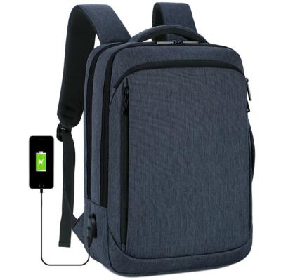 China Large Capacity High Capacity Travel Backpack Equipped For Laptop With USB Charging Port for sale