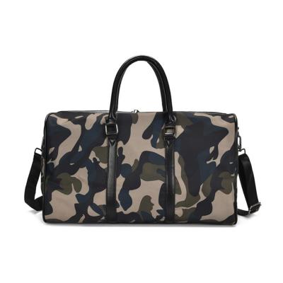 China Oem Logo Oversize Unisex Folding Large Capacity Waterproof Custom Camouflage Travel Duffle Gym Sports Bag For Women for sale