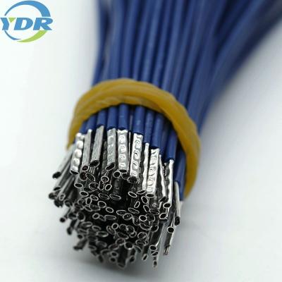 China UL1007 24AWG Blue Electrical Tinned Copper Wire Harnesses EN0308 Terminal Conductor Wiring Harness for sale