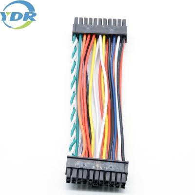 China Cabo original feito sob encomenda do chicote de fios do fio do conector UL1007 22AWG dos lados dos pinos 2*11 22 dois de Molex 3,0 à venda