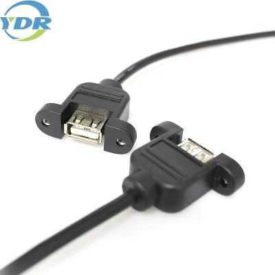 China El soporte eléctrico del panel del Usb telegrafía el conector hembra de 22AWG 400m m en venta