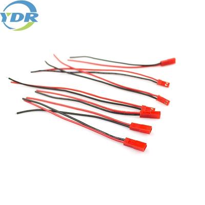 China JST-SYP de Zwarte Rode Kabel van de de Uitrustingsbatterij van de Draadw/2 Pin Red Housing Terminal Custom Draad Te koop