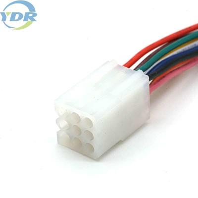 China H6656-09P 3*3 Start-Ziel-Sieg-männliches Verbindungsstück zu SCN 9 Pin Wire Harness Cable Assembly zu verkaufen