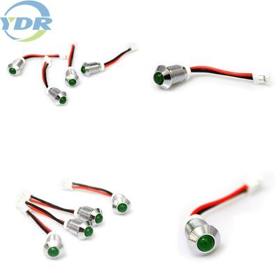 China LED Indicator Light Wire Harness Connector Cable XHP-2 XH2.5 Terminal Housing for sale