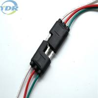 China 4.5 Bullet Terminal-F/M 64859 3 Way Flat Complete Trailer Connector Light Wire Cable Harness for sale