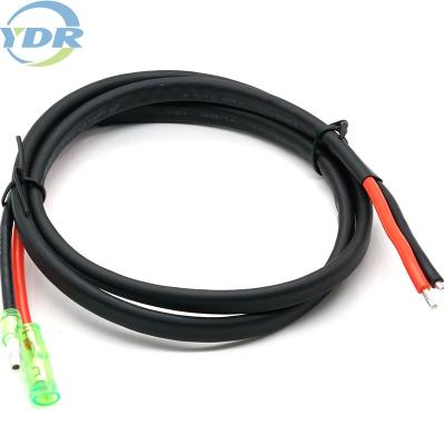 China YDR Bullet Plug Electronic Wire Harness ,  Coated Cable With Sheath for sale