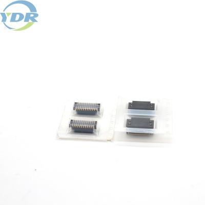 China 0.8mm 2x12 Pin Circuit Board Connector Height 3-8.5mm weibliches Goldenes überzogen zu verkaufen