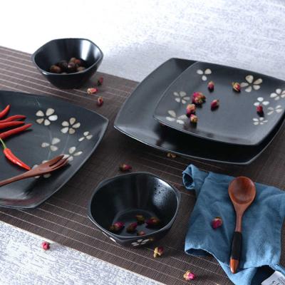 Китай Элегантный Dinnerware фарфора плиты 26cm установил для 2 подгонянный продается