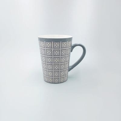 China Ceramische van het Beenchina 16oz van de Serigrafie Goedkope Mok Nieuwe de Koffiemok Te koop