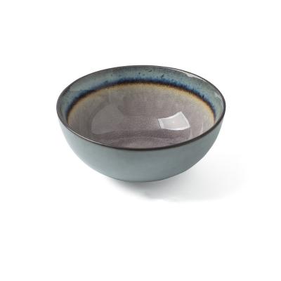 Chine Bol en céramique de soupe de nouilles de pâtes de rétro grand de glace lustre de craquement 6,2 pouces à vendre