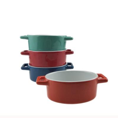 China Personifizierte 4 Stück-nordische Käse-Tray Bakeware Ceramic Set Baking-Wannen zu verkaufen