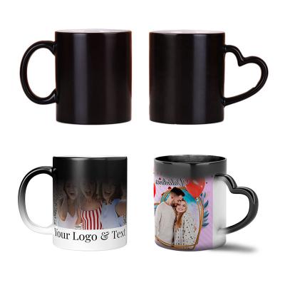 China Porcelain Plain White Sublimation Blank Ceramic Coffee Mugs Custom Logo for sale