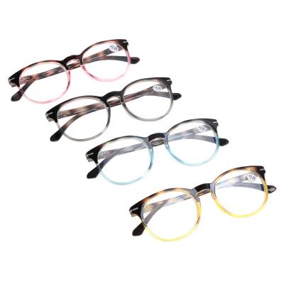 China 20 Years Experience 2020 Hot Selling Cheapest Spring Hinge Plastic Reading Glasses for sale