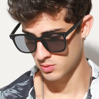 China Oversized Sunglasses 2021 Men's Sun Glasses Shades Retro Classic Genuine Custom Brand Designer Sunglasses Newest for sale