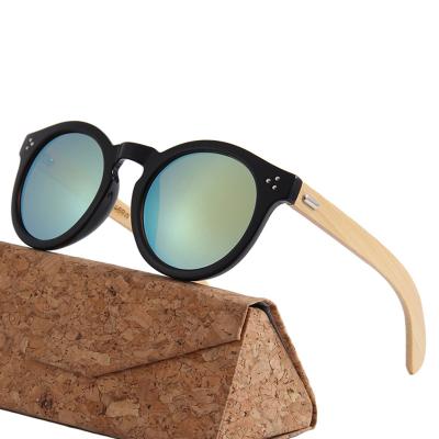 China Bamboo 2022 Custom New Fashional Sunglasses Designer Flat Temple Authentic Bamboo Sunglasses Lentes de Sol for sale