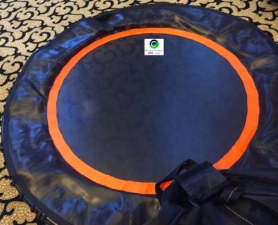 China With 40inch Mini Trampoline Fitness Protective Net Rebounder For Rope Indoor Suspension Bungee Adults Workout Quiet Soft Jumping for sale