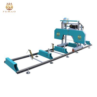 China Horizontal Timber Cutting Machine Horizontal Portable Wood Cutter Band Sawmill For Sale for sale