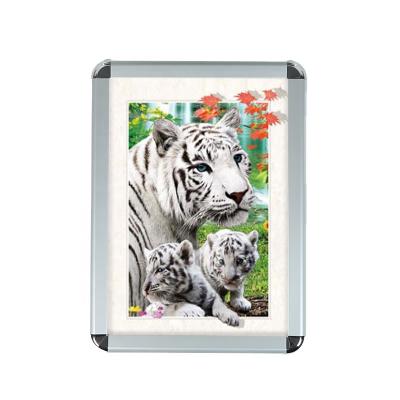 China Professional Manufacture Snap Frames Cheap Lenticular 3d Poster Snap Frames 25mm A0-A4 for sale