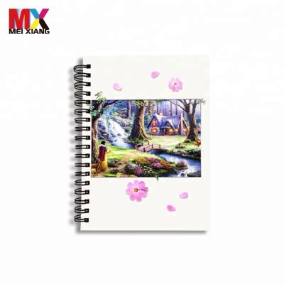 China Flip 3d horses notebook 5d image notebook 5d promotion lenticular notebookl for sale