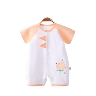 China Simple Loungewear Baby Romper Overalls Cotton Knitted Baby Clothes Newborn Romper for sale