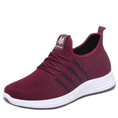 China New Summer Women's Breathable Shoes Driving Woven Breathable Sports Shoes Leisure Walking Shoes for sale