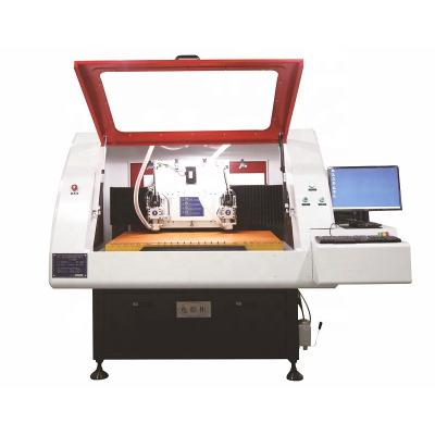 China Garment Shops Biaxial PCB CNC Drilling And Routing Machine for sale