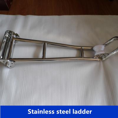 China Telescoping transom ladder stainless steel for marine/marinehardware/ship/yacht from China supplier for sale