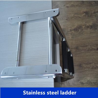 China STAINLESS STEEL 4 STEP  BOAT BOARDING TELESCOPING LADDER FROM CHINA SUPPLIER ISURE MARINE for sale