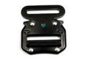 China Featured JS-4026 Steel Buckles Black Color quick release buckle for fall protection as well as bags and luggages for sale