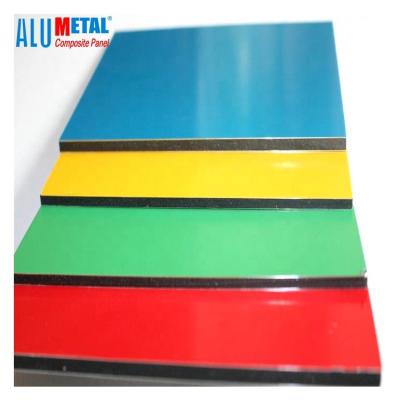 China Factory direct ACP 3mm 4mm 5mm Contemporary 6mm Aluminum Composite Panel Fireproof Aluminum Plastic Dibond for sale