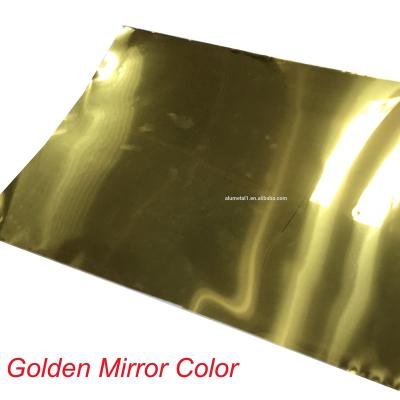 China Modern Alumetal Dibond Mirror Aluminum Composite Panels for sale