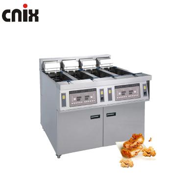 China Oil filter deep fryer deep fryer machine deep fryer meat fryer food cart OFE-56A for sale