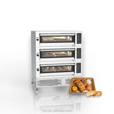 China Hotels Deck Oven Commercial Electric Automatic Baking Equipment Pizza Baking Single Deck Oven for sale