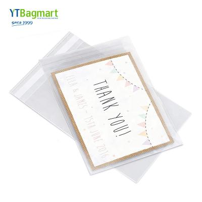 China YTBagmart China Supplier Moistureproof Cellophane Plastic Bopp Bags Custom Opp Bags 15*20 Self Adhesive for sale