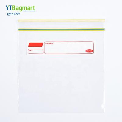 China YTBagmart Biodegradable Ziplock Plastic Bag LDPE Zipper Bags Smell Proof Moisture Proof Food Package for sale