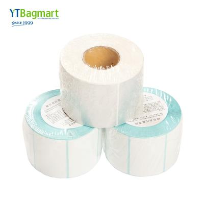 China YTBagmart Custom 4X6 Waterproof Wholesale Vinyl Paper Waterproof Direct Shipping Label 350Pcs Thermal Adhesive Label for sale