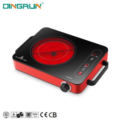 China High Quality Electric Single Portable Cooker Cooker Infrared Stove 2200W 1Burner Hotel Induction Stove Infrared Stove for sale