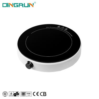 China Hot Sale Hotel Round Induction Cooktop 2200W Commercial Induction Stove Single Dish Induction Stove for sale