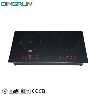 China 2020 Hotel Hot Sale Induction Cooktop Below 2500 Multi Head Induction Cooker for sale