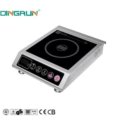 China New Design Hotel Induction Hob Black Commercial Office Cooktop Smart Induction Cooker for sale